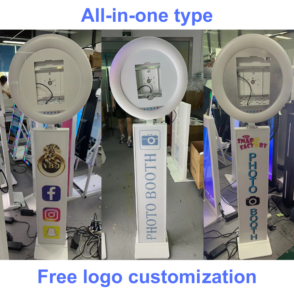 Evegogo iPad photo booth All-in-one metal shell (Flight case packaged)