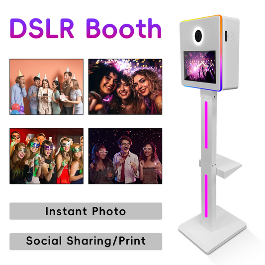 15.6 Inch Touch Screen DSLR Photo Booth Portable Photo Booth Selfie Machine