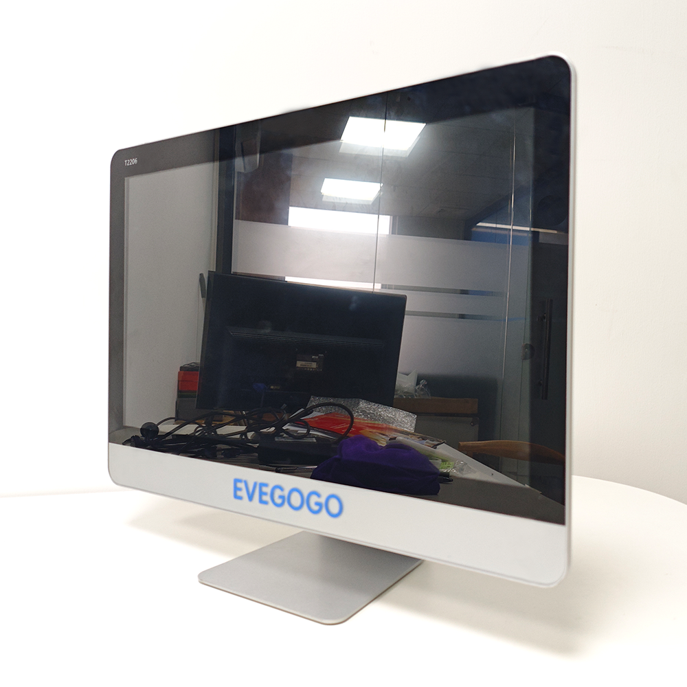 Evegogo Newest All-in-One Desktop Computer, 24" FHD Display, Windows 10 Home