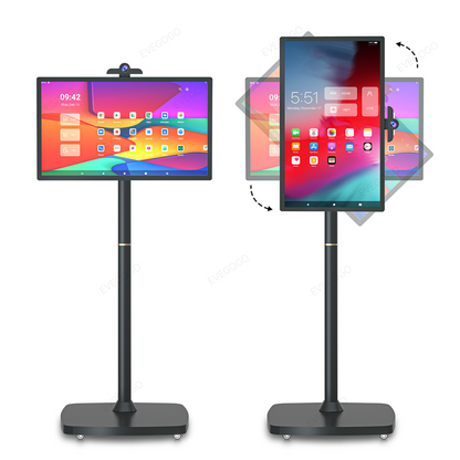 Portable TV Smart Screen Rotatable Monitor Stand by Me ,with 1080P HD Touch Screen, Android OS